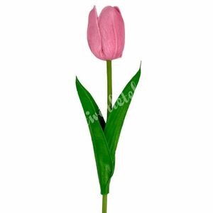 Gumi tulipán, rózsaszín, 33 cm kép