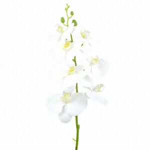 Gumi orchidea, fehér, 78 cm kép
