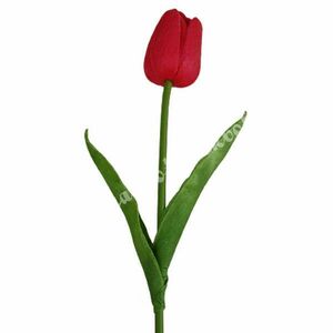 Gumi tulipán, piros, 34 cm kép