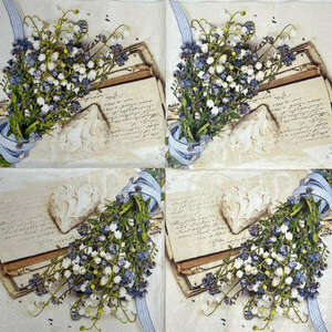 Szalvéta, tavaszi virágok, 33x33 cm (27) kép