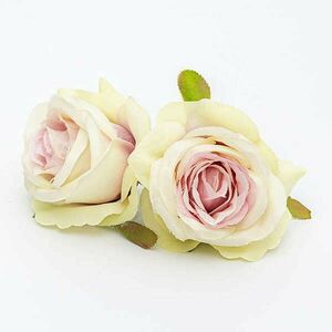 Rózsafej krém rózsaszín 7cm kép