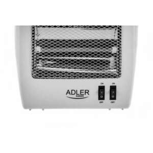 Adler AD7709 Halogén Hősugárzó, 800W, Fehér kép