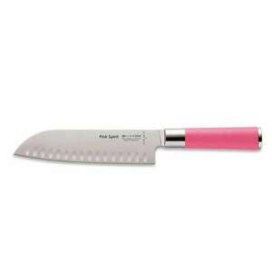 DICK Pink Spirit santoku kés, barázdált pengével (18 cm) - 817421... kép