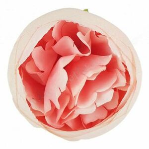 Dekor virágfej, rózsaszín, 5 cm kép