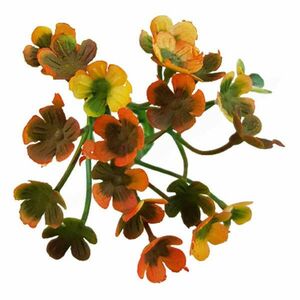 Mini virágcsokor, narancssárga, 5 cm kép
