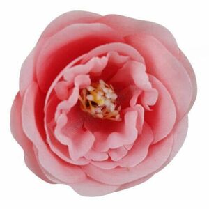 Dekor virágfej, rózsaszín, 7 cm kép