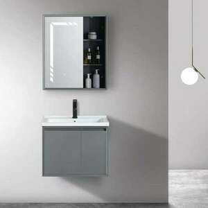Selora fürdőszobabútor szett mosdókagylóval + LED világítással -... kép
