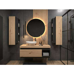 Mylife doka fürdőszoba bútor double, lefkas tölgy kép