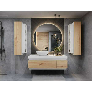 Mylife elis fürdőszoba bútor double, matt fehér kép