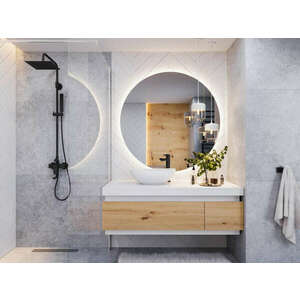 Mylife elis fürdőszoba szekrény, matt fehér kép