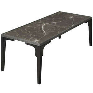 Rattan asztal Foggia 196x87x76cm kép