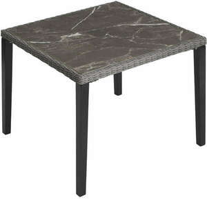 Rattan asztal Taranto 93, 5x93, 5x75 cm kép