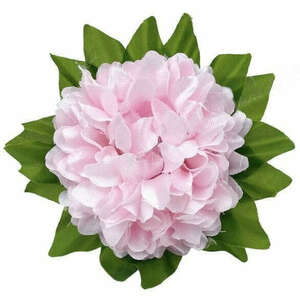 Leveles krizantém virágfej, rózsaszín, 9 cm kép