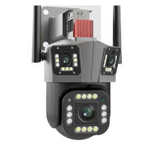 Háromszoros megfigyelő kamera 5K, EJ TERMÉKEK, WIFI, 12MP, 32 GB, ... kép