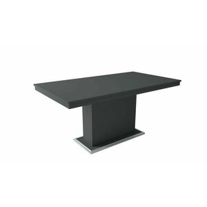Flora bővíthető étkezőasztal160cm (+40cm) x 88cm matt sötétszürke kép
