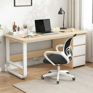 Fiókos íróasztal 120x50x73, 5cm tölgy LG08-120 kép