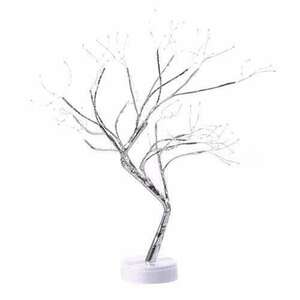 Asztali érintőgombos bonsai fa led lámpa állítható ágakkal - mele... kép
