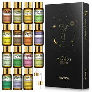 Pure Essential Oils 15db aromaterápiás Illóolaj szett - szauna kép