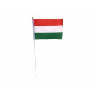 Nemzeti színű zászló 20x14cm kép