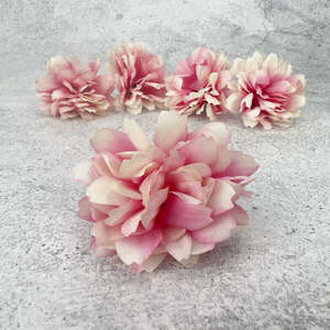 Selyemvirágfej - Kerti szegfű, cirmos rózsaszín 4, 5*4cm, 5/cs 8280CRSZ kép