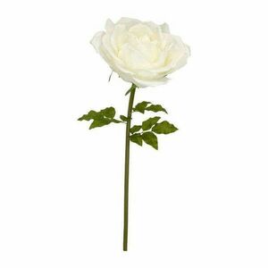 Selyemvirág óriás rózsa L 108x28cm krém kép