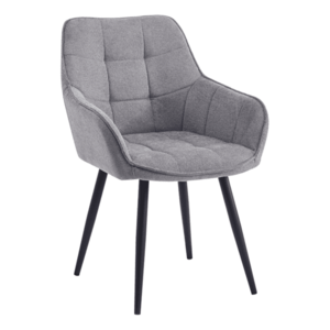 Design fotel, szürke/fekete, MARKEN kép