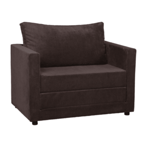 Kihúzható fotel, barna, OTATA kép