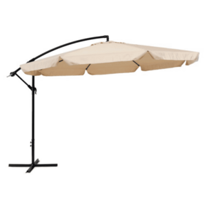 Kerti napernyő, bézs, 3, 5 m, ZAIM kép