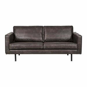 kétszemélyes kanapé fekete kép