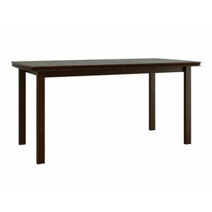 Asztal Victorville 102, Dió, 76x90x160cm, Hosszabbíthatóság, Természetes fa furnér, Váz anyaga, Bükkfa kép