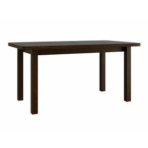 Asztal Victorville 104, Dió, 76x90x160cm, Hosszabbíthatóság, Természetes fa furnér, Váz anyaga, Részben összeszerelt, Bükkfa kép