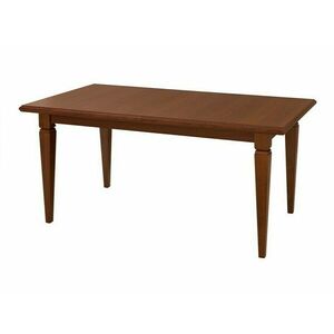 Asztal Boston C122, Gesztenye, 78x100x160cm, Hosszabbíthatóság, Asztallap anyaga, Váz anyaga, Bükkfa kép