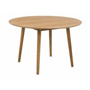 Asztal Oakland D104, Világos tölgy, 75cm, Természetes fa furnér, Közepes sűrűségű farostlemez, Váz anyaga, Tölgy kép
