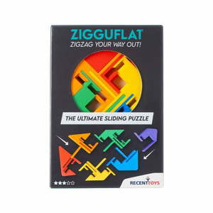 Logikai játék Zigguflat Puzzle – RecentToys kép