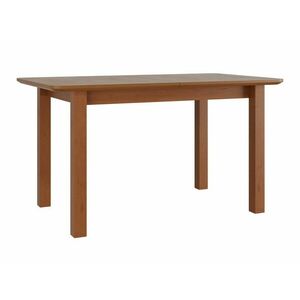 Asztal Victorville 103, Égerfa, 76x80x140cm, Hosszabbíthatóság, Természetes fa furnér, Váz anyaga, Részben összeszerelt, Bükkfa kép