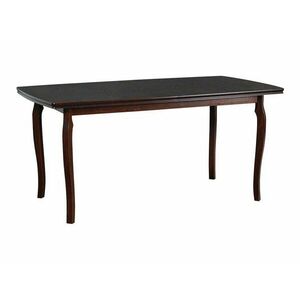 Asztal Victorville 178, Dió, 76x90x160cm, Hosszabbíthatóság, Természetes fa furnér, Váz anyaga, Részben összeszerelt, Bükkfa kép