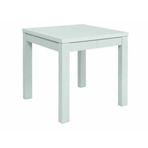 Asztal Boston K187, Fehér, 78x80x80cm, Hosszabbíthatóság, Laminált forgácslap kép