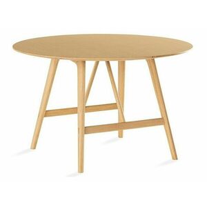 Asztal Springfield B104, Tölgy, 75cm, Természetes fa furnér, Váz anyaga kép