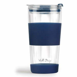 Kék termobögre 600 ml Fuori – Vialli Design kép