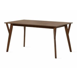 Asztal Springfield 240, Barna, 75x90x150cm, Hosszabbíthatóság, Fa, Közepes sűrűségű farostlemez, Váz anyaga, Kaucsuk kép