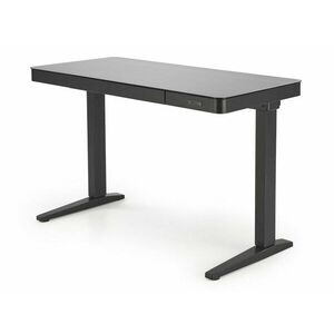 Állítható magasságú íróasztal Houston 1703, Állítható magasság, Elektromos, 77x120x60cm, Fekete kép