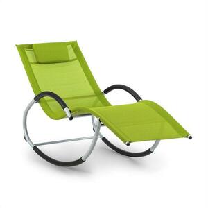Blumfeldt Westwood, hintaágy, ergonomikus, alumínium keret, hintaszék zöld kép