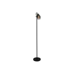 Fumoso állólámpa, magasság 143 cm, fekete/füstszürke kép