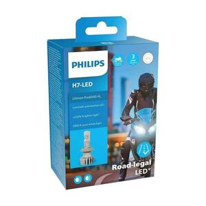 Philips LED Motor izzó Philips 11972 U6000 X1 H7 PX26d/20W/12V 5800K kép