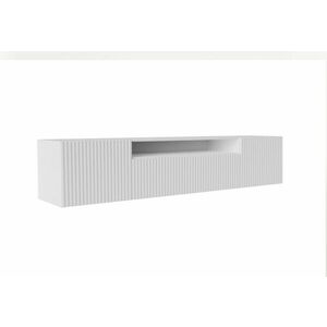 LENONA TV asztal, 200x42x41, fehér kép