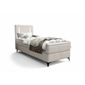 LONO comfort kárpitozott boxspring ágy, 90x200, curio 02, balos kép