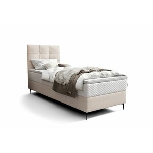 ILANO comfort kárpitozott boxspring ágy, 90x200, aragon 03, balos kép