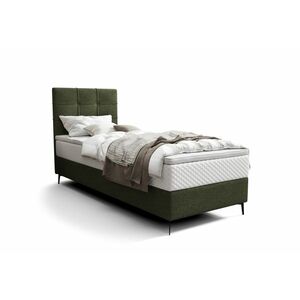 ILANO comfort kárpitozott boxspring ágy, 90x200, aragon 39, balos kép