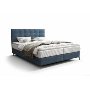 ILANO comfort kárpitozott boxspring ágy, 140x200, aragon 74 kép