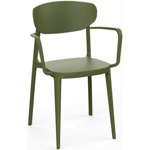 ROJAPLAST Kerti szék MARE ARMCHAIR oliva zöld kép